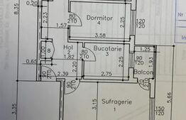 Apartament 3 camere, 57,92 mp, zona Vest
