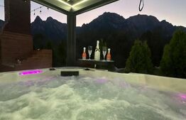 Apartament de lux 2025 | Jacuzzi, curte privată | Vedere Caraiman