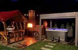 Apartament de lux 2025 | Jacuzzi, curte privată | Vedere Caraiman