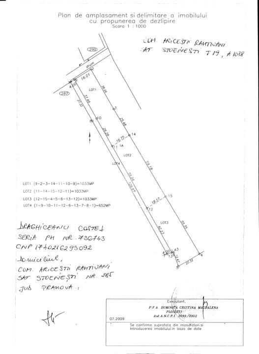 Teren de vânzare Aricestii Rahtivani - 187782TV | BLITZ Ploieşti | Poza4