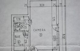 Garsonieră, 47 mp, zona Andrei Mureșanu
