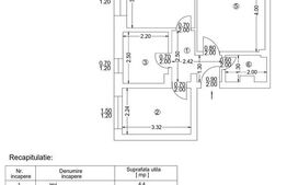  VANZARE APARTAMENT 3 CAMERE DECOMANDAT, ETAJ 1, ZONA CENTRU SCAENI, LANGA PROFI