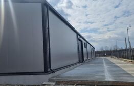 Hala moderna 600 mp,platforma betonata 2000 mp cu acces facil autostrada A3