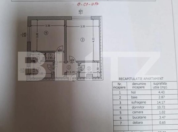 Apartament de vânzare 2 camere Vest - 191306AV | BLITZ Ploieşti | Poza6