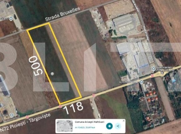 Teren de vânzare Aricestii Rahtivani - 192964TV | BLITZ Ploieşti | Poza1
