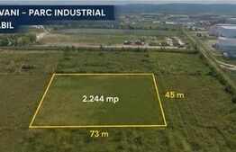 Teren 2.244 mp lângă Parcul Industrial Ploiești | Deschidere 45 m