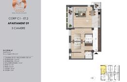 APARTAMENT 3 CAMERE ANSAMBLU REZIDENTIAL CAMPINA RESIDENCE