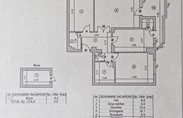 Apartament 3 camere decomandat, 64.80 mp, zona Republicii