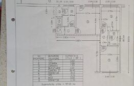 Apartament cu 3 camere, 57.15 mp, zona Sud