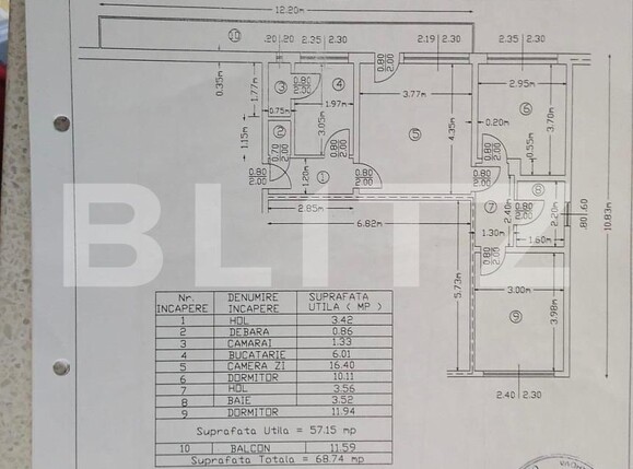 Apartament de vânzare 3 camere Sud - 202396AV | BLITZ Ploieşti | Poza9