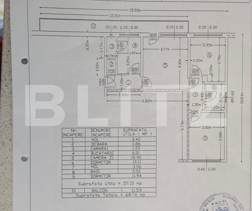 Apartament de vânzare 3 camere Sud - 202396AV | BLITZ Ploieşti | Poza9