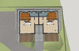Teren intravilan, 1000 mp, proiect duplex P+E, zona Sinaia - Zamora