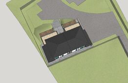 Teren intravilan, 1000 mp, proiect duplex P+E, zona Sinaia - Zamora