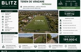 Teren de vânzare Valea Doftanei - 183626TV | BLITZ Ploieşti | Poza1