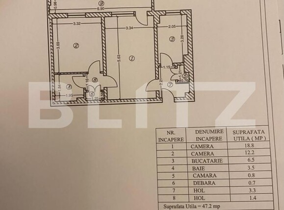 Apartament de vânzare 2 camere Nord - 203589AV | BLITZ Ploieşti | Poza1