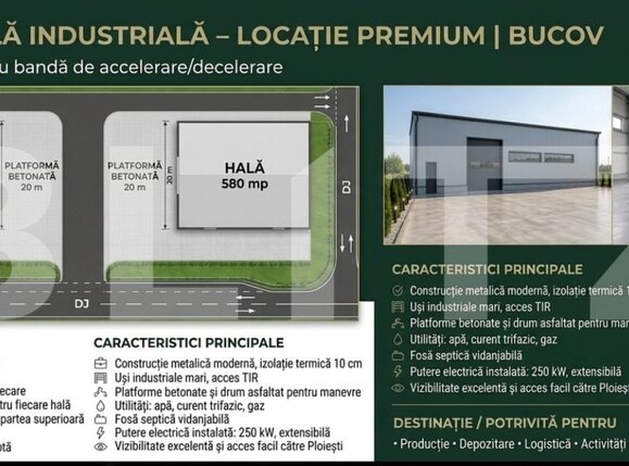 Spațiu industrial de vânzare Pleasa - 204005SVI | BLITZ Ploieşti | Poza1