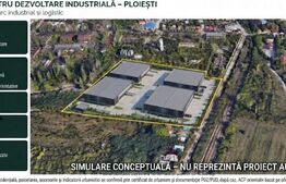 Teren intravilan, 12.500 mp, 58 ml Front, zona Rafinaria Astra