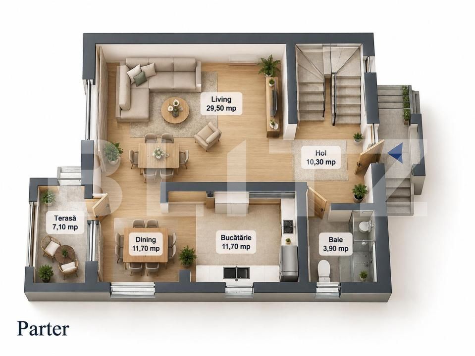 Casa de vânzare 5 camere Albert - 208075CV | BLITZ Ploieşti | Poza9