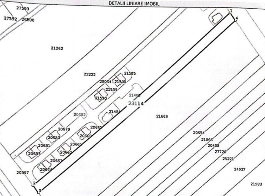 Teren intravilan, 4131 mp, zona de Nord