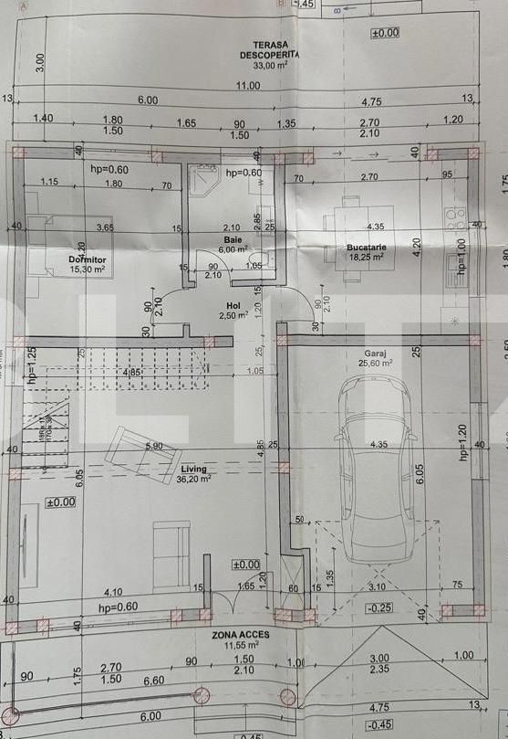 Casa cu design modern, 263 mp si teren 511 mp, cartier rezidențial 