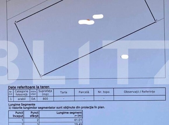 Teren de vânzare Exterior Vest - 117231TV | BLITZ Satu Mare | Poza1