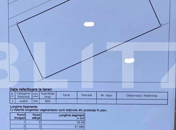 Teren de vânzare Exterior Vest - 117231TV | BLITZ Satu Mare | Poza2