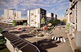 Teren cu autorizatie de constructie si puz in zona Shopping City Satu Mare 