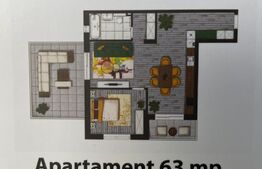 Apartament de vanzare, 63mp, Smarald City
