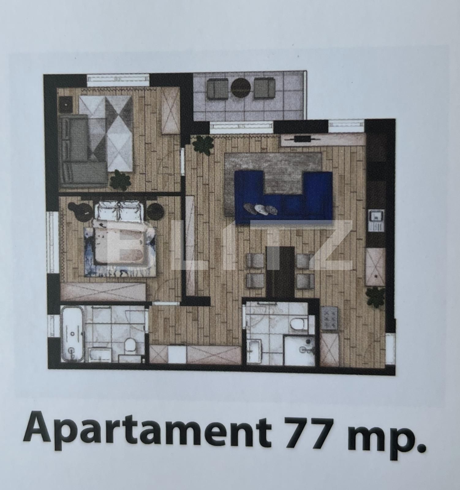 Apartament de vânzare 3 camere Botizului - 119971AV | BLITZ Satu Mare | Poza3