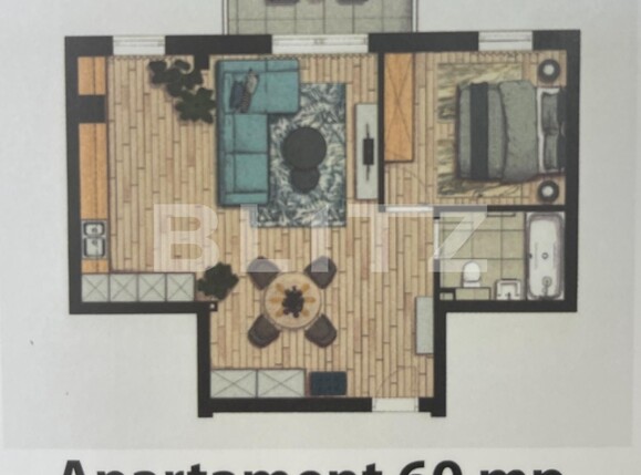 Apartament de vânzare 2 camere Botizului - 119974AV | BLITZ Satu Mare | Poza3