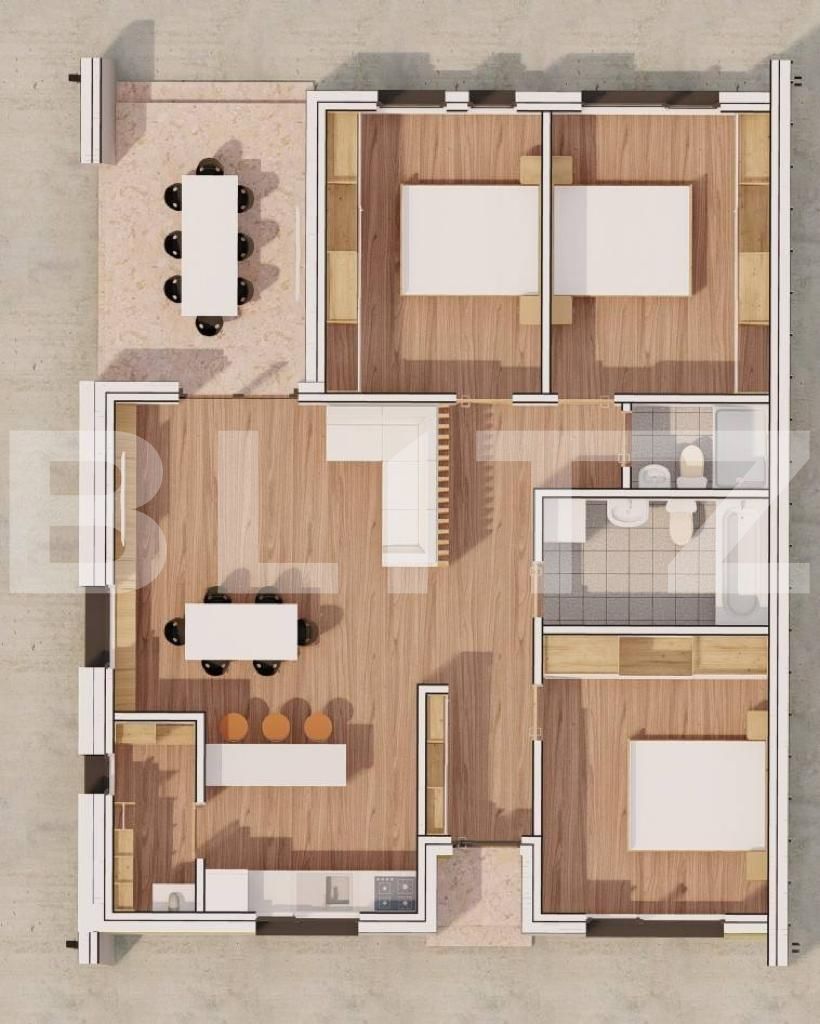 Casa de vânzare 4 camere Exterior Nord - 121350CV | BLITZ Satu Mare | Poza5