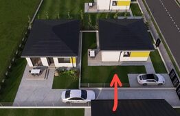 Casa individuala 51,5 mp, teren 200 mp, zona Padurea Noroieni