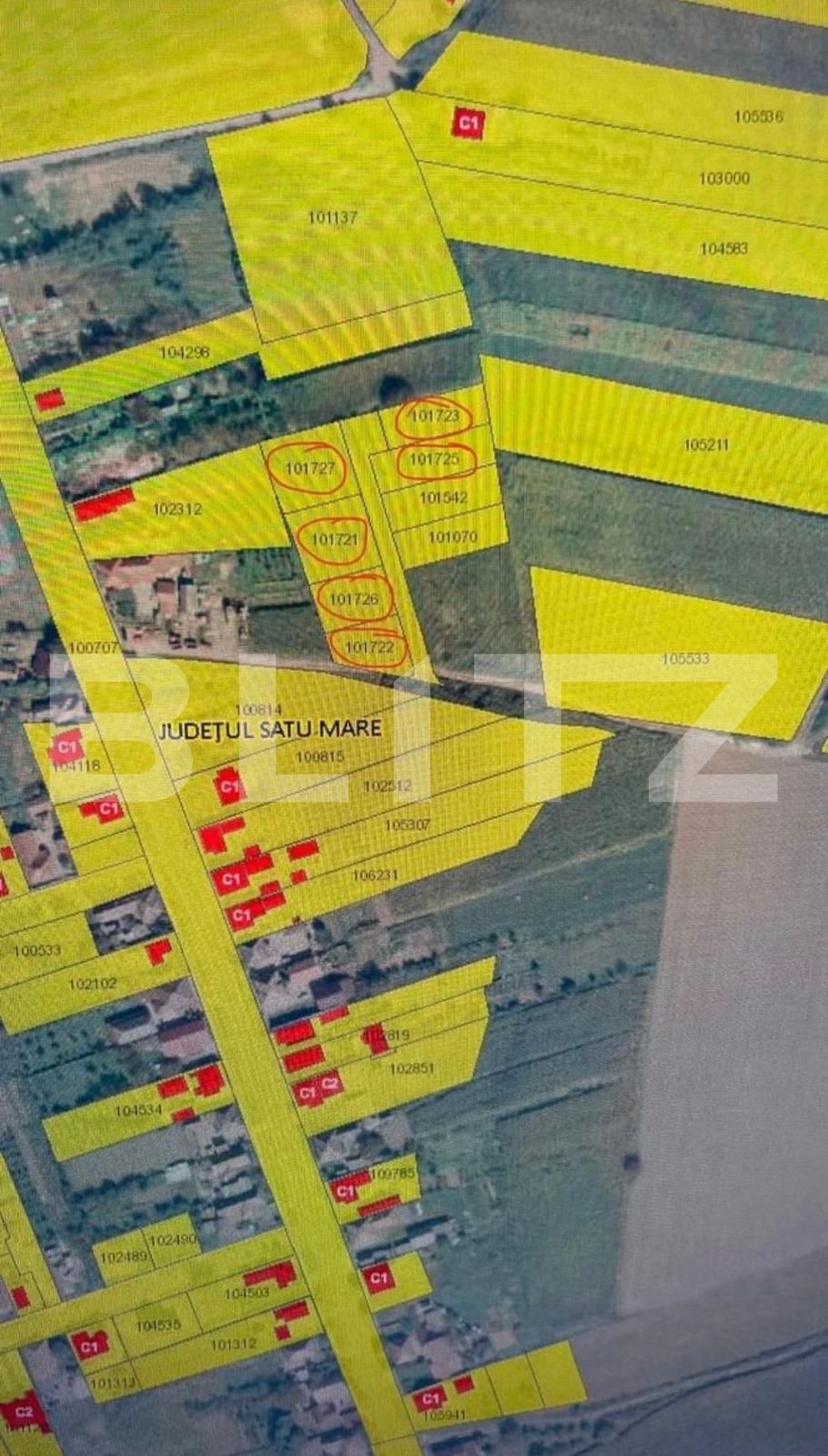 Teren de vânzare Exterior Vest - 121489TV | BLITZ Satu Mare | Poza2