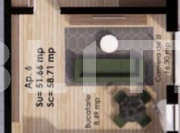 Apartament de vânzare 2 camere Nord - 121498AV | BLITZ Satu Mare | Poza2