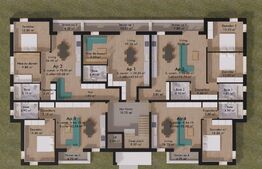 Apartament 2 camere 57mp Green Residence