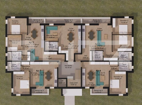 Apartament de vânzare 2 camere Micro 17 - 122139AV | BLITZ Satu Mare | Poza10