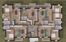 Apartament 3 camere | 78.7mp | Green Residence