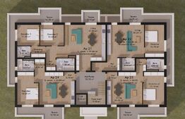 Penthouse de vanzare | 84.4 mp | Green Residence