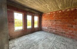 Casa in rosu suprafata 100 mp + 250 mp teren Martinesti