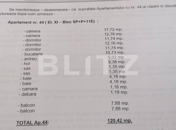 Apartament de vânzare 4+ camere Ultracentral - 131208AV | BLITZ Satu Mare | Poza14