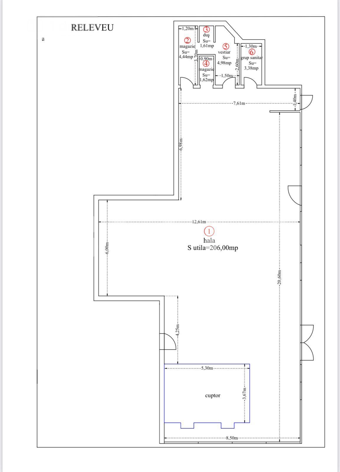 Spațiu comercial de închiriat Ultracentral - 136199SIC | BLITZ Satu Mare | Poza1