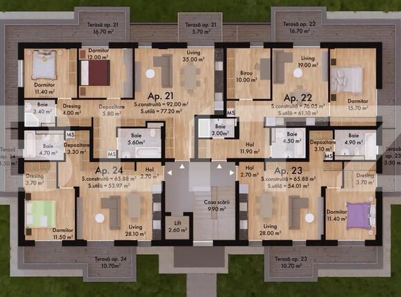 Apartament de vânzare 2 camere Micro 17 - 139668AV | BLITZ Satu Mare | Poza2