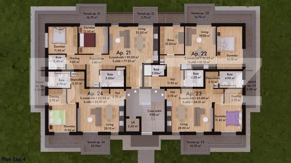 Apartament de vânzare 2 camere Micro 17 - 139668AV | BLITZ Satu Mare | Poza2