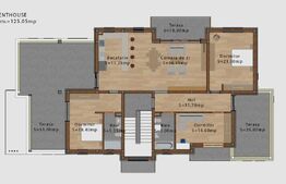 Complex de apartamente intre 55mp si 125 mp, strada Panait Cerna