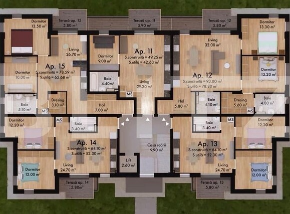 Apartament de vânzare 2 camere Micro 17 - 139692AV | BLITZ Satu Mare | Poza12