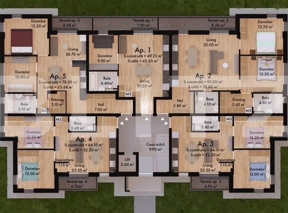 Apartament de vânzare 2 camere Micro 17 - 139692AV | BLITZ Satu Mare | Poza14