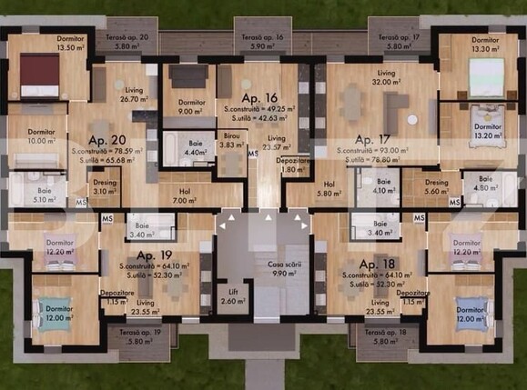 Apartament de vânzare 2 camere Micro 17 - 139692AV | BLITZ Satu Mare | Poza11