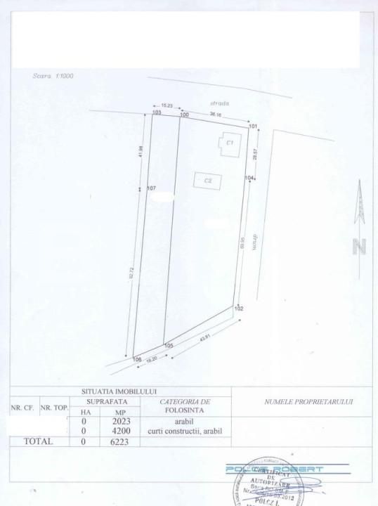 Teren de vânzare Sud - 139925TV | BLITZ Satu Mare | Poza1