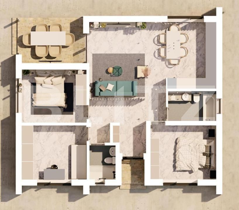 Casa de vânzare 4 camere Semicentral - 139938CV | BLITZ Satu Mare | Poza4