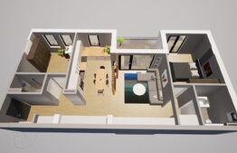 Ansamblu Rezidențial Fantanele 3 camere,79 mp utili- Zona Cartierul Carpați 2